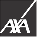 Logo Axa ByN 10 cm